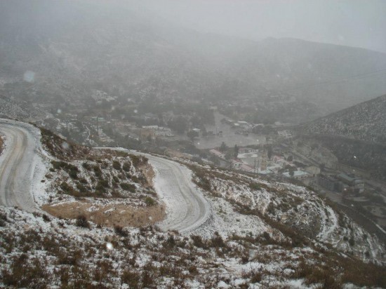 Cae Nieve en Real de Catorce Real de Catorce nieve 8 550x412 Cae Nieve en Real de Catorce
