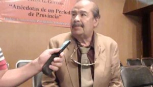 Felipe G. Guevara presento su libro "Anécdotas de un Periodista de Provincia"