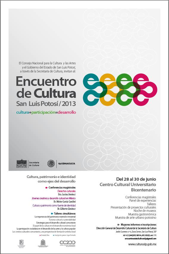 Encuentro de Cultura San Luis Potosí 2013 @ Centro Cultural Universitario Bicentenario | San Luis Potosí | San Luis Potosí | México
