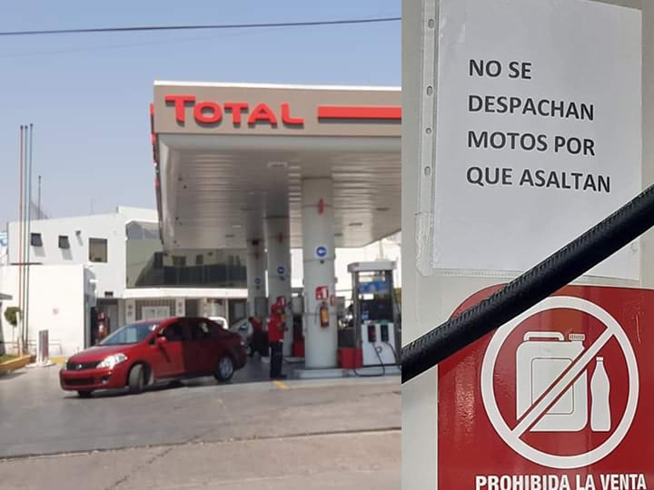 Por Asaltos Gasolinera Se Niega A Despachar A Motocilistas