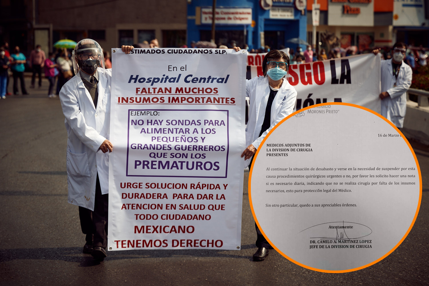 Cancelan cirugías en el Hospital Central por falta de insumos