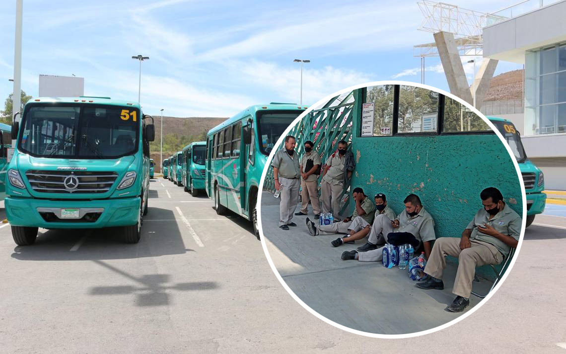 Chóferes de Transportes Tangamanga entran en huelga