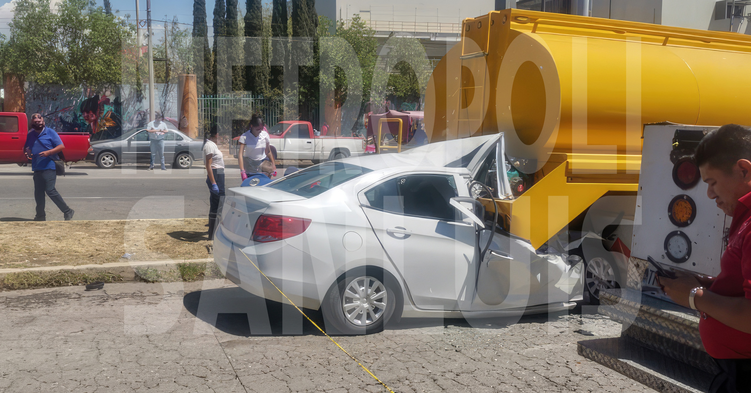 Joven De A Os Fallece Tras Impactar Su Auto Contra Una Pipa En La