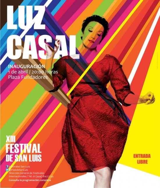 Luz Casal en el XIII FEstival de San Luis