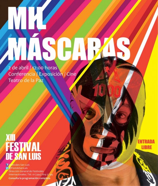 Mil Mascaras  en el XIII FEstival de San Luis