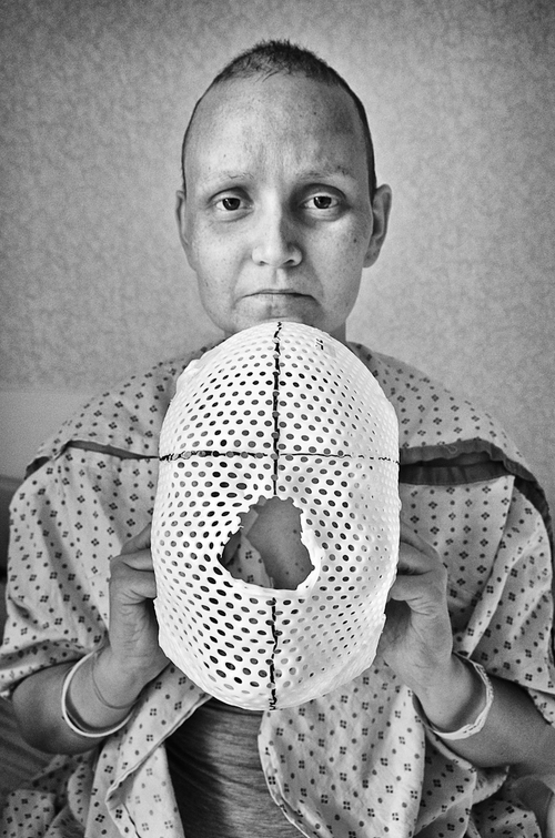 10-26-2011 Jen with radiation mask