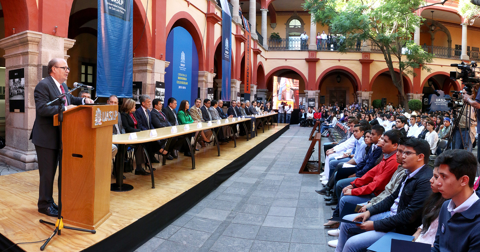 UASLP dio la Bienvenida, a nuevos estudiantes al ciclo escolar 2015-2016