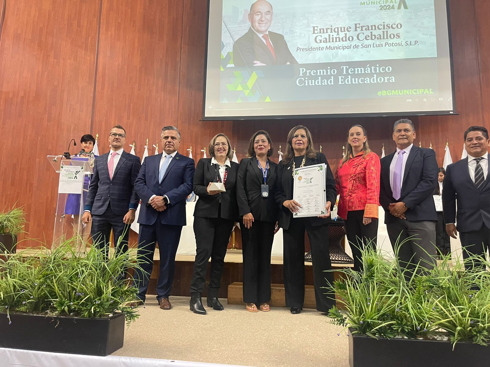 Ayuntamiento de San Luis Potosí Recibe el Premio al Buen Gobierno 2024 ...