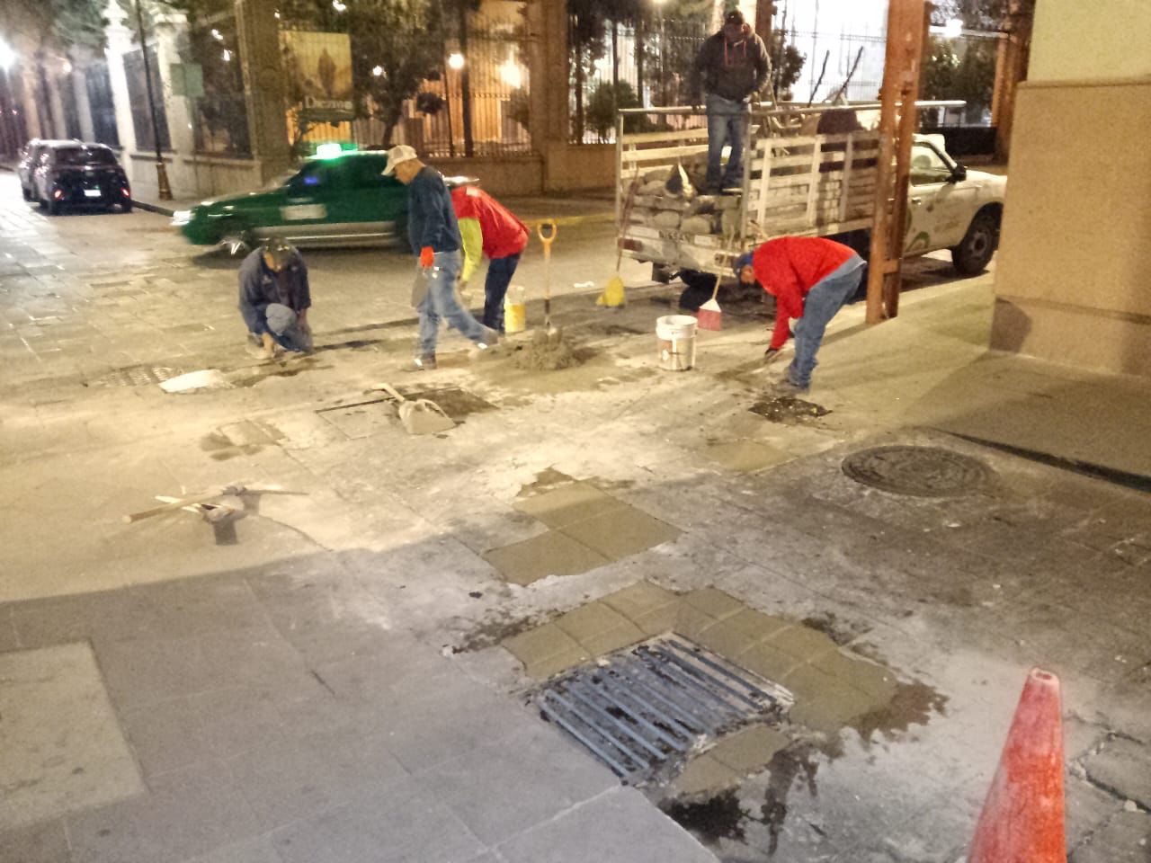 on trabajos nocturnos de bacheo, Gobierno de la Capital prepara el ...